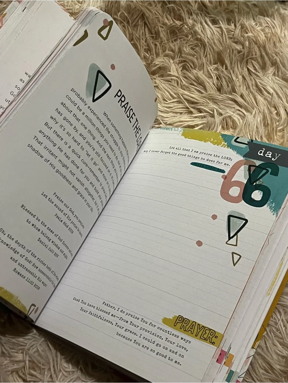 100 Days of Bible Promises Devotional Journal - Multi Color